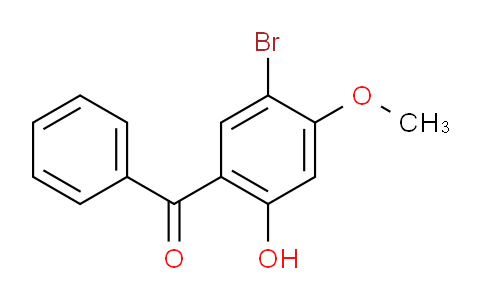 CAS No. 3286-93-9, (5-Bromo-2-hydroxy-4-methoxyphenyl)(phenyl)methanone