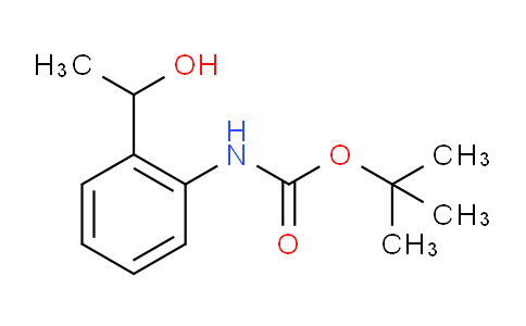 CAS No. 328956-56-5, tert-Butyl (2-(1-hydroxyethyl)phenyl)carbamate