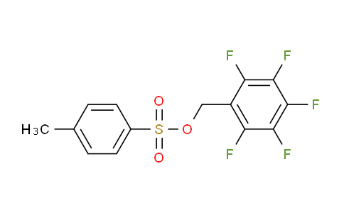CAS No. 32974-36-0, (Perfluorophenyl)methyl 4-methylbenzenesulfonate