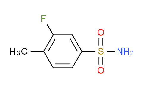 CAS No. 329909-29-7, 3-Fluoro-4-methylbenzenesulfonamide
