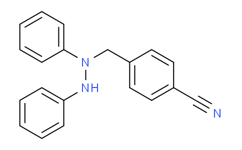 CAS No. 3302-16-7, 4-[(N-anilinoanilino)methyl]benzonitrile
