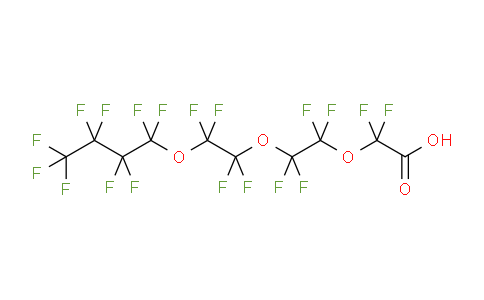 MC794383 | 330562-41-9 | 2,2-difluoro-2-[1,1,2,2-tetrafluoro-2-[1,1,2,2-tetrafluoro-2-(1,1,2,2,3,3,4,4,4-nonafluorobutoxy)ethoxy]ethoxy]acetic acid