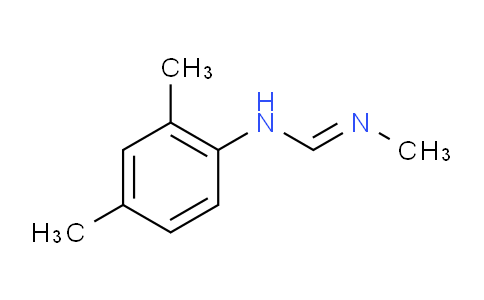 CAS No. 33089-74-6, N-(2,4-Dimethylphenyl)-N'-methylmethanimidamide