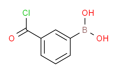 CAS No. 332154-58-2, (3-(Chlorocarbonyl)phenyl)boronic acid
