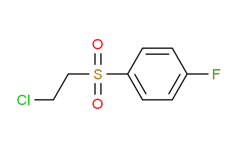 CAS No. 33330-46-0, 1-(2-chloroethylsulfonyl)-4-fluorobenzene