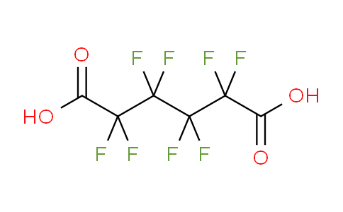 CAS No. 336-08-3, 2,2,3,3,4,4,5,5-octafluorohexanedioic acid