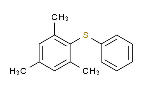 CAS No. 33667-80-0, 1,3,5-trimethyl-2-(phenylthio)benzene
