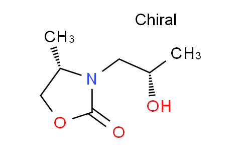 CAS No. 3375-84-6, (4S)-3-[(2S)-2-hydroxypropyl]-4-methyl-2-oxazolidinone