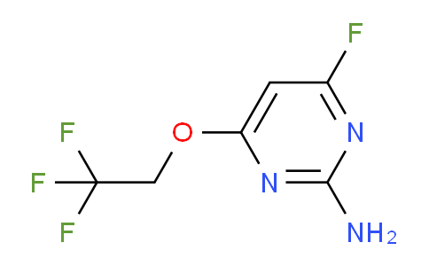 CAS No. 339369-59-4, 4-Fluoro-6-(2,2,2-trifluoroethoxy)pyrimidin-2-amine