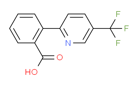 CAS No. 339538-61-3, 2-[5-(trifluoromethyl)-2-pyridinyl]benzoic acid