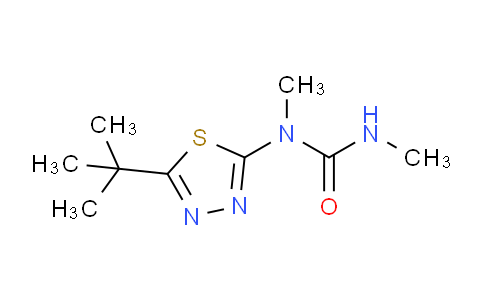 CAS No. 34014-18-1, 1-(5-(tert-Butyl)-1,3,4-thiadiazol-2-yl)-1,3-dimethylurea