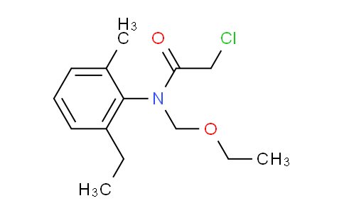 CAS No. 34256-82-1, 2-Chloro-N-(ethoxymethyl)-N-(2-ethyl-6-methylphenyl)acetamide