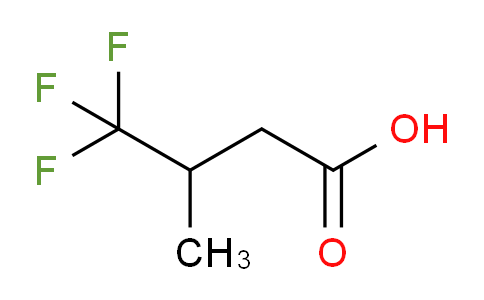 CAS No. 348-75-4, 4,4,4-Trifluoro-3-methylbutanoic acid