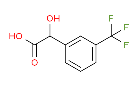 CAS No. 349-10-0, 2-Hydroxy-2-(3-(trifluoromethyl)phenyl)acetic acid