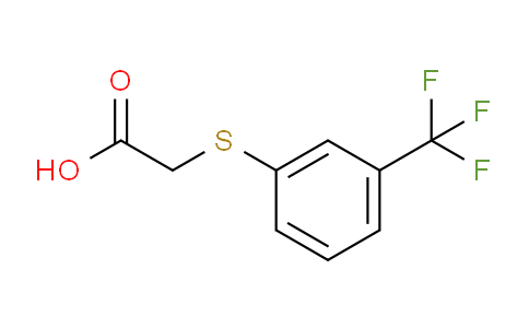 CAS No. 349-83-7, 2-((3-(Trifluoromethyl)phenyl)thio)acetic acid