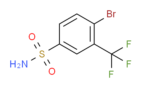 CAS No. 351003-64-0, 4-Bromo-3-(trifluoromethyl)benzenesulfonamide