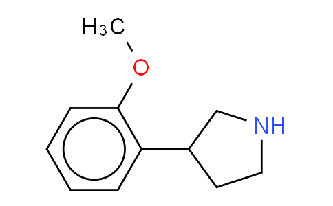CAS No. 352312-64-2, (-)-3-(2-Methoxyphenyl)pyrrolidine