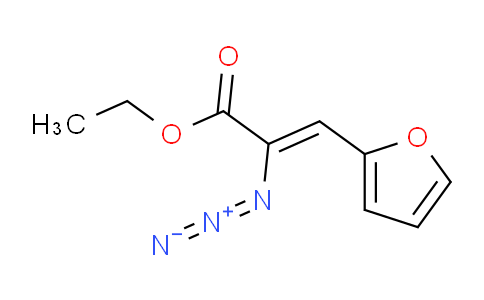 CAS No. 35355-49-8, 2-Azido-3-(2-furanyl)-2-propenoic acid ethyl ester