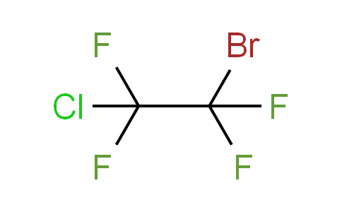 CAS No. 354-53-0, 1-bromo-2-chloro-1,1,2,2-tetrafluoroethane