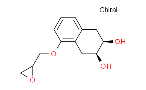 CAS No. 35697-15-5, (2R,3S)-5-(2-oxiranylmethoxy)-1,2,3,4-tetrahydronaphthalene-2,3-diol