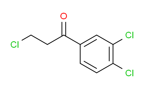 CAS No. 35857-66-0, 3-chloro-1-(3,4-dichlorophenyl)-1-propanone