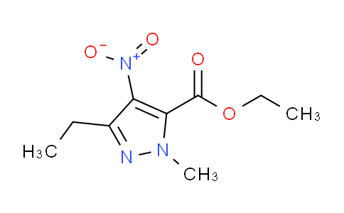CAS No. 358641-22-2, Ethyl 5-ethyl-2-methyl-4-nitropyrazole-3-carboxylate