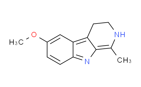 CAS No. 3589-73-9, 6-Methoxy-1-methyl-3,4-dihydro-2H-pyrido[3,4-b]indole