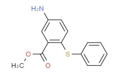 CAS No. 361336-73-4, Methyl 5-amino-2-(phenylthio)benzoate