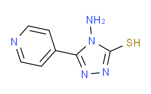 CAS No. 36209-51-5, 4-Amino-5-(pyridin-4-yl)-4H-1,2,4-triazole-3-thiol