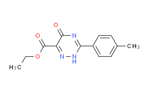 CAS No. 36286-78-9, 3-(4-methylphenyl)-5-oxo-2H-1,2,4-triazine-6-carboxylic acid ethyl ester