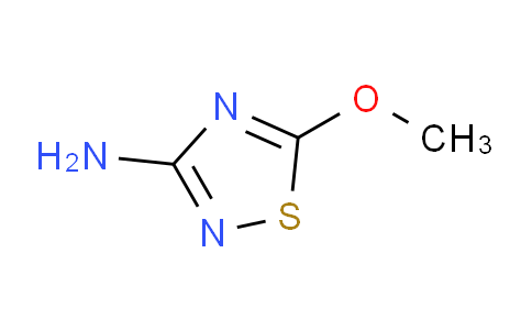 CAS No. 363179-65-1, 3-Amino-5-methoxy-1,2,4-thiadiazole