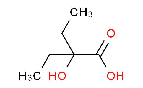 CAS No. 3639-21-2, 2-Ethyl-2-hydroxybutanoic acid