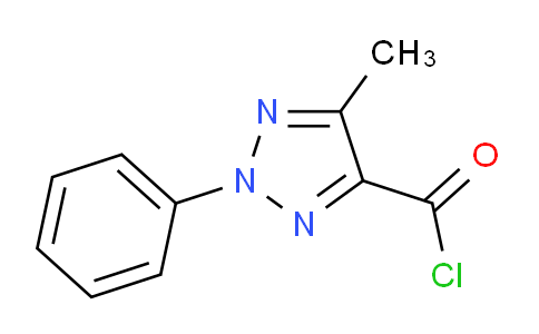 CAS No. 36401-55-5, 5-Methyl-2-phenyl-2H-1,2,3-triazole-4-carbonyl chloride
