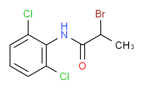 CAS No. 3644-55-1, 2-bromo-N-(2,6-dichlorophenyl)propanamide