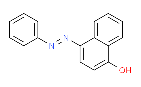 CAS No. 3651-02-3, 4-(2-phenyldiazenyl)-1-Naphthalenol