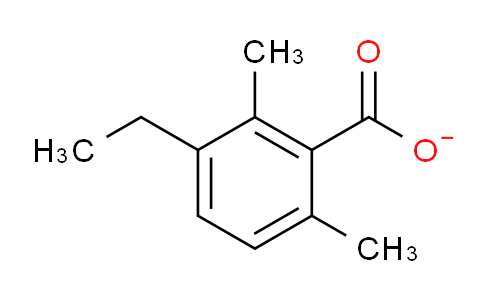 CAS No. 36596-67-5, 3-ethyl-2,6-dimethylbenzoate