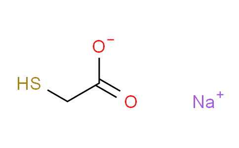 CAS No. 367-51-1, sodium 2-mercaptoacetate