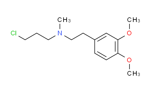 CAS No. 36770-74-8, 3-Chloro-N-(3,4-dimethoxyphenethyl)-N-methylpropan-1-amine
