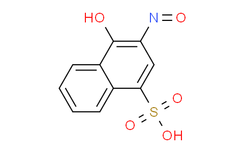 CAS No. 3682-32-4, 4-Hydroxy-3-nitrosonaphthalene-1-sulfonic acid