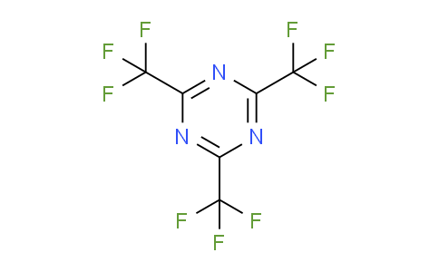 CAS No. 368-66-1, 2,4,6-Tris(trifluoromethyl)-1,3,5-triazine