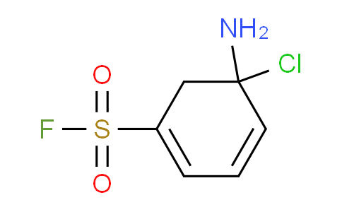 CAS No. 368-72-9, 5-amino-5-chloro-1-cyclohexa-1,3-dienesulfonyl fluoride