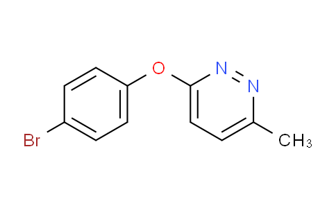CAS No. 368869-96-9, 3-(4-bromophenoxy)-6-methylpyridazine