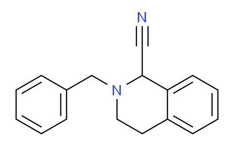 CAS No. 37039-47-7, 2-(phenylmethyl)-3,4-dihydro-1H-isoquinoline-1-carbonitrile