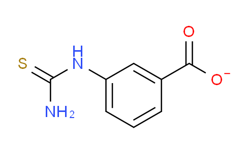 CAS No. 37182-75-5, 3-(carbamothioylamino)benzoate