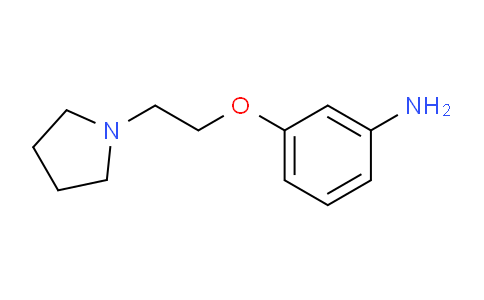 CAS No. 373824-30-7, 3-(2-Pyrrolidin-1-ylethoxy)aniline