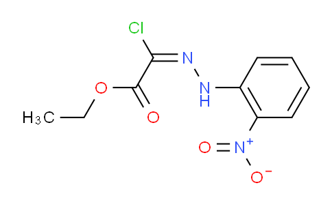 CAS No. 37522-26-2, (2E)-2-chloro-2-[(2-nitrophenyl)hydrazinylidene]acetic acid ethyl ester