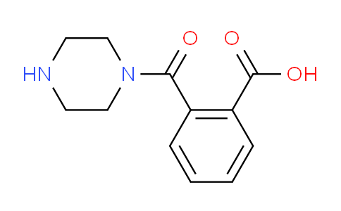 CAS No. 37618-28-3, 2-(PIPERAZINE-1-CARBONYL)-BENZOIC ACID