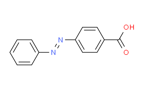 CAS No. 37790-20-8, (E)-4-(phenyldiazenyl)benzoic acid