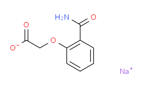 CAS No. 3785-32-8, Sodium 2-(2-carbamoylphenoxy)acetate
