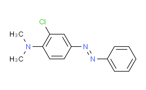 CAS No. 3789-77-3, 2-Chloro-N,N-dimethyl-4-(phenyldiazenyl)aniline